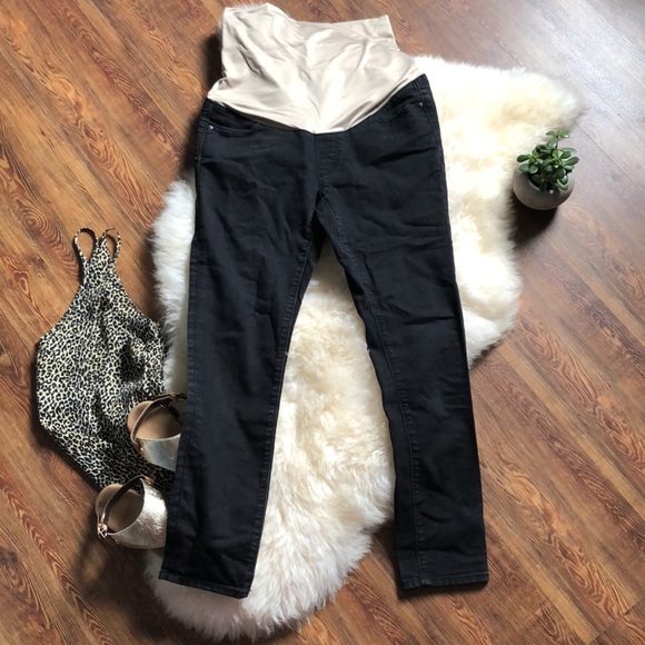 LOFT Petites MATERNITY jeans 6 petite - Picture 4 of 8